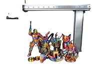 Impresora 3D A1 Combo Versión Global, Alta Velocidad, Multicolor, AMS, Nivelación Automática Completa, Impresora 3D FDM para Modelado Industrial