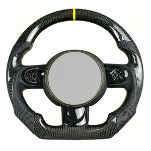 Volante de Coche Personalizado de Cuero y Fibra de Carbono Forjada para <span class=keywords><strong>Mini</strong></span> <span class=keywords><strong>Cooper</strong></span> Jcw R50 R52 R53 R55 R56 R57 R60 R61 F55 F56 F57 F54 F60 - Product Image 6
