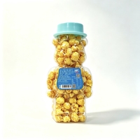 Wang Sifang Jarre de crème au popcorn Ours mignon |   Goût sucré |   Maïs non-OGM |   Coffret cadeau refermable |   Couleur du logo personnalisé |   128g |
