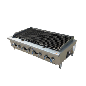 8 Burner BBQ Propane Gas <strong>Grill</strong> 160000 BTU Stainless Steel Commercial Charbroiler <strong>Grill</strong> For Hotel Use - Product Image 1