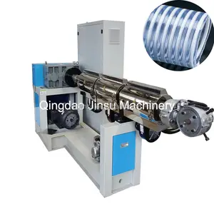 automatic Construction Water PVC Plastic reinforcement spiral pipe machine extrusion line