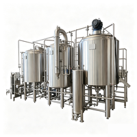 Système de brassage de bière Brewtech 3500L 3V, équipement de brasserie à grande échelle pour la production