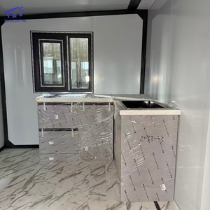 บ้านคอนเทนเนอร์พร้อมห้องครัวและห้องน้ำ บ้านสำเร็จรูป บ้านคอนเทนเนอร์แบบขยายได้ บ้านขนาดเล็กทันสมัย ระบายอากาศได้ดี เคลื่อนย้ายได้ - Product Image 4