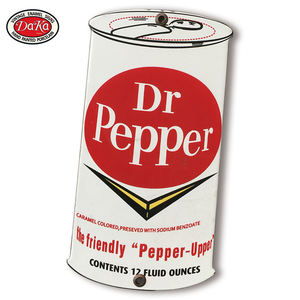 Rétro volant une essence US pompe huile <span class=keywords><strong>automobile</strong></span> métal US voiture émail porcelaine signes - Product Image 3