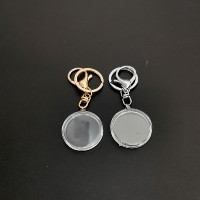 32mm hatıra parası tutucu anahtarlık madalya koleksiyonu hatıra sikke kolye anahtarlık takı iç yüzük ayarlanabilir boyutu