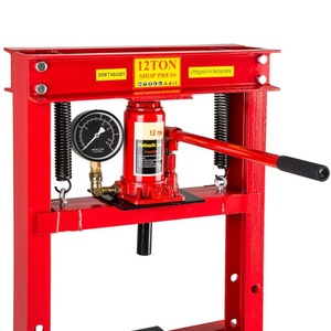 <span class=keywords><strong>Presse</strong></span> <span class=keywords><strong>d</strong></span>'<span class=keywords><strong>atelier</strong></span> <span class=keywords><strong>hydraulique</strong></span> réglable de 12 tonnes, pratique à utiliser - Product Image 3