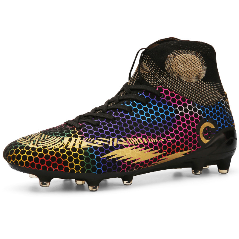 Ready Stocks Indoor Competition Training Broken Nails Men Football Shoes Soccer Boots Zapato De Futbol