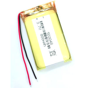 Recargable 3,6 V 503048 PL 3,7 V batería Lipo ultrafina 750mAh 700mAh 600mAh batería de polímero de litio de iones de litio - Product Image 4