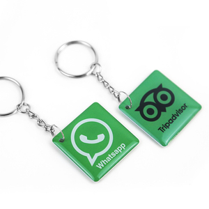 Yts Nhà Máy Giá tùy chỉnh không thấm nước NFC <span class=keywords><strong>RFID</strong></span> chip Keychain kiểm soát truy cập Epoxy chủ thẻ tối giản - Product Image 6