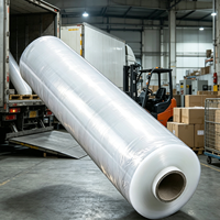 Film de protection pour le transport de verre haute résistance, film d'emballage transparent en PE pour le transport de machines