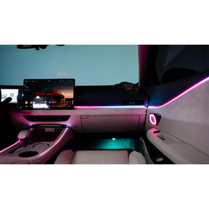 Éclairage d'ambiance RGBIC pour voiture, directement de l'usine, pour Nissan Teana Hongmeng Cockpit 2026, bande LED de décoration intérieure - Product Image 4