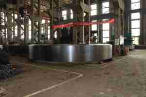 Anneau d'éperon lourd de grande taille en <span class=keywords><strong>acier</strong></span> coulé à engrenages sur mesure <span class=keywords><strong>pour</strong></span> four rotatif à ciment et à chaux - Product Image 5