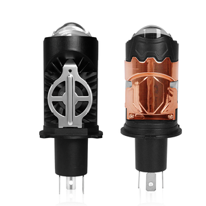 Mini Lente Proyector LED con Ventilador de Enfriamiento Bombilla de Faro H4 Luz Alta y Baja de Alta Potencia 110W 12000 LM Lente Bi-LED para Faro Delantero - Product Image 3