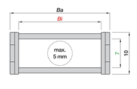 Espace d'installation minimal Faible niveau sonore Faible vibration Série de chaînes porteuses N07-NanoFlue pour portes automatiques Équipement de test