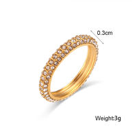Bagues personnalisées en diamant plaqué or 18 carats bijoux de fiançailles simples de luxe pour femmes-pour cadeau de mariage Quartz laiton taillé principal