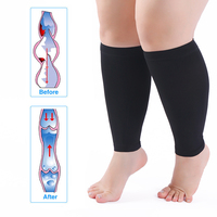 Manchons de compression médicalisés pour mollets, 20-30 mmHg, pour le soutien des jambes, le soulagement des varices, de la circulation et de l'enflure