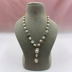 Multi Strand Freshwater <b>Pearl</b> Necklace Layered <b>Pearl</b> Choker Bridal Statement Jewelry <b>Set</b> Custom Wholesale B2B Supply - Product Image 1