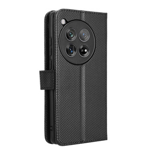 Funda de lujo con diseño de diamantes en piel sintética tipo cartera para <span class=keywords><strong>OnePlus</strong></span> 12R 5G/<span class=keywords><strong>OnePlus</strong></span> Ace <span class=keywords><strong>3</strong></span> 5G - Product Image 5