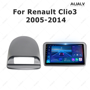 Écran audio de voiture Radio Android Universel Gps Fascia Frame Car Dvd Player Cable Car Frame Screen Panel pour <span class=keywords><strong>Renault</strong></span> <span class=keywords><strong>Clio3</strong></span> - Product Image 2