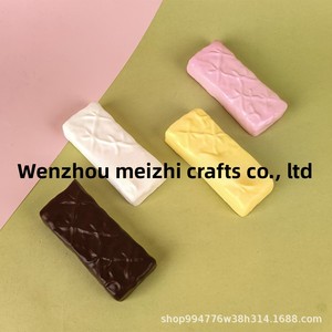 Jouet anti-stress à récupération lente, barre chocolatée <span class=keywords><strong>Snickers</strong></span> réaliste, style dessin animé, en PU souple - Product Image 3