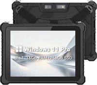 Cette tablette robuste de 10,1 pouces est dotée de 16 Go de RAM et d'un SSD de 256 Go. Il offre une expérience de station de travail mobile sans latence, Windows 11 Pro