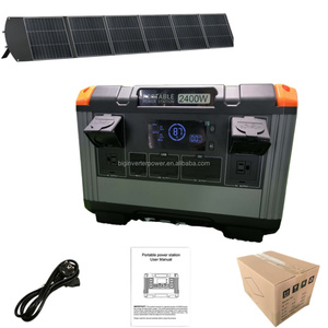 Station d'alimentation portable 2400W 2000Wh pour le camping et les activités de jardin - Product Image 1