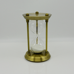 Reloj <span class=keywords><strong>de</strong></span> Arena <span class=keywords><strong>de</strong></span> <span class=keywords><strong>15</strong></span> <span class=keywords><strong>Minutos</strong></span>, Hecho a Mano, Ecológico, <span class=keywords><strong>de</strong></span> Latón, <span class=keywords><strong>de</strong></span> Lujo, para Decoración Moderna del Hogar, Ideal como Regalo o Recuerdo - Product Image 2