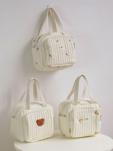 <span class=keywords><strong>Sac</strong></span> à dos de maternité multifonctionnel matelassé écologique en polyester brodé pour bébé nouveau-né – Grande Vente - Product Image 3