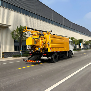 Offre Spéciale Nouveau camion-citerne haute pression-Aspiration des eaux usées sous vide et nettoyeur <span class=keywords><strong>de</strong></span> fosses septiques, idéal pour les travaux <span class=keywords><strong>de</strong></span> drainage des pipelines - Product Image 5
