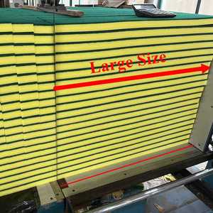 Ds1844 1*2m khổng lồ supersize lớn Rửa Chén Làm sạch miếng bọt biển không trầy xước Món Ăn chà miếng bọt biển cọ rửa Pad tùy chỉnh nhà bếp bọt biển - Product Image 1