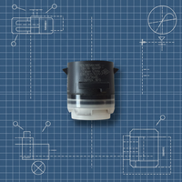 Componentes de Sensor de Aparcamiento Huaxin para Modelos Mitsubishi Outlander 23-25 G2M OE E8536111451, Nuevo Detector de Radar con 6 Meses de Garantía
