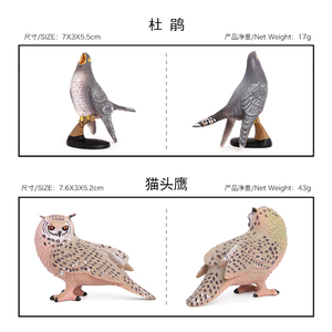 Vente en Gros PVC Solide Simulation Statue Modèle Animal Macareux Figurines Oiseaux Figurines Jouets - Product Image 4