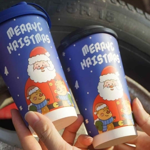 High Quality Christmas Design <b>Disposable</b> Paper <b>Cup</b> Drinking <b>Cup</b> - Product Image 6