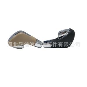 Pommeau de levier de vitesse Renault FX 1051 beige noir en plastique ergonomique pour Megane III Fluence - Product Image 3