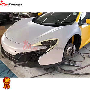 Parachoques delantero de fibra de carbono completamente seco estilo Convert 650S para Kit de carrocería Mclaren S - Product Image 3