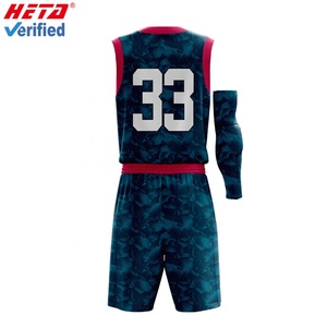 Último Modelo de Jersey de Baloncesto Unisex Personalizado de Secado Rápido 100% Sublimado de Calidad Tailandesa con Diseño Gratuito - Product Image 2