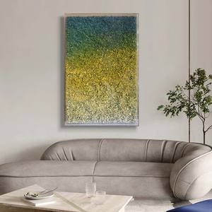 Sj hiện đại trang trí bức tranh tường phòng khách nghệ thuật hợp kim nhôm khung <span class=keywords><strong>Gallery</strong></span> treo bức Tranh phong cảnh nghệ thuật bức tranh cho tường - Product Image 2