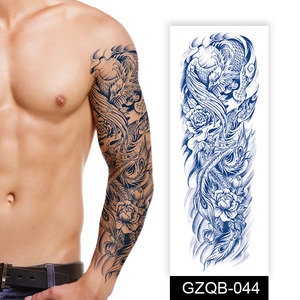 Último diseño de transferencia de agua semipermanente tatuaje pegatina manga cobertura de <span class=keywords><strong>brazo</strong></span> completo <span class=keywords><strong>para</strong></span> hombres y mujeres-inspirado <span class=keywords><strong>en</strong></span> jugo - Product Image 4