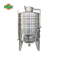 Équipement de fabrication de vin en acier inoxydable 600L, cuve de fermentation pour cave à vin