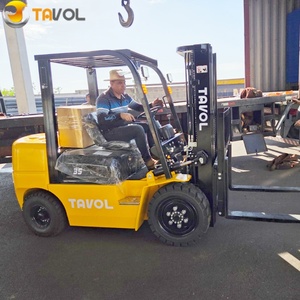 <span class=keywords><strong>Venta</strong></span> Directa de Fábrica, Montacargas Diésel Modelo CPCD de 3, 4 y 5 Toneladas, Elevación de 3m-7m, Mástil Doble o Triple - Product Image 1