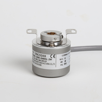 Encodeur rotatif à arbre creux SF Pkt58 58 mm, diamètre extérieur 12 mm, 1024ppr, sortie TTL 5V, bride de serrage, modèle industriel
