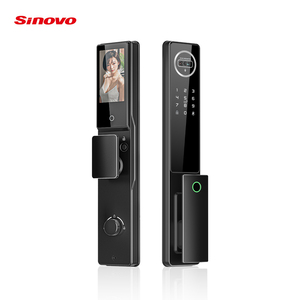 Kunci Pintu Pintar Tuya Wifi 2024 Hot Sale, Pengenal Wajah 3D, Sidik Jari, Digital, Aman, Kamera Pintu untuk Kayu, Kartu Memori Cloud - Product Image 6