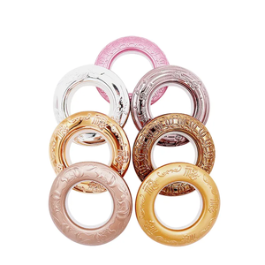 Chine Fournisseur <span class=keywords><strong>Pas</strong></span> <span class=keywords><strong>Cher</strong></span> Rideaux En Gros PP Matériel Oeillet anneaux pour Rideau piste - Product Image 5