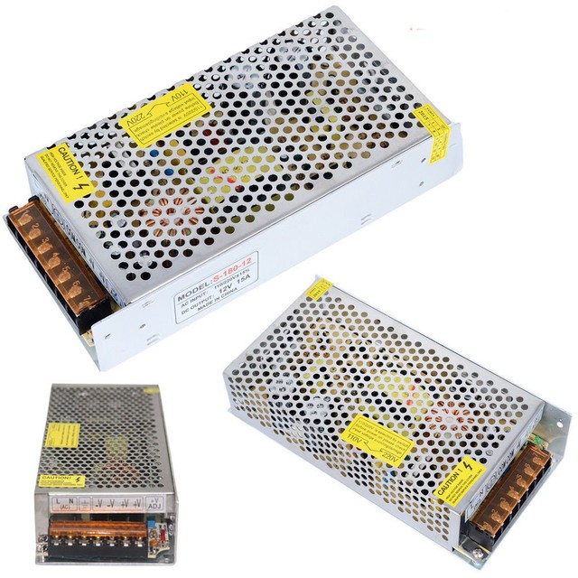 12V 12.5A 150W AC to DC 110V/220V Single Output Switching Power Supply for CCTV/LED