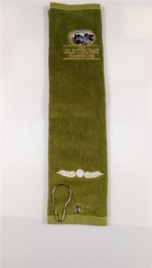 Tùy Chỉnh Thêu Logo Bông Velour Và <span class=keywords><strong>Terry</strong></span> Golf Khăn - Product Image 2