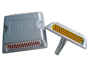 OWLEYE RSA3 Riflettore in Alluminio ad Alta Luminosità con 43/28 Perle, Gambo da 60mm, Certificazione IP68, Prismatico ad Alta Intensità per Traffico Intenso - Product Image 3