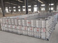 Fournisseur de moules à assemblage rapide pour les Émirats arabes unis, coffrage permanent en aluminium à support vertical pour escaliers, éviers et réservoirs