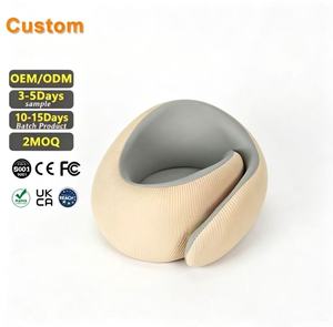 <b>Memory</b> <b>Foam</b> Neck Support Pillow, Cervical Collar Brace for Neck Pain Relief, Ergonomic Neck Brace for Sleeping, OEM Supported - Product Image 1