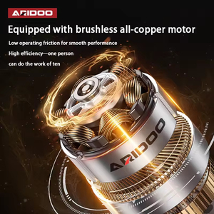 Mini-tronçonneuse électrique sans fil à commande à une main, sans balais, pour la coupe de bois et l'aménagement paysager - Product Image 2