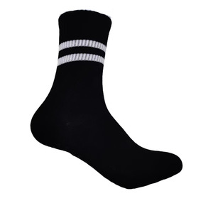 2025 chất lượng tốt nhất chuyên gia thiết kế Quà Tặng vớ trắng sọc đen dưới Cuff in kỹ thuật số chống trượt mùa xuân thoáng khí - Product Image 3